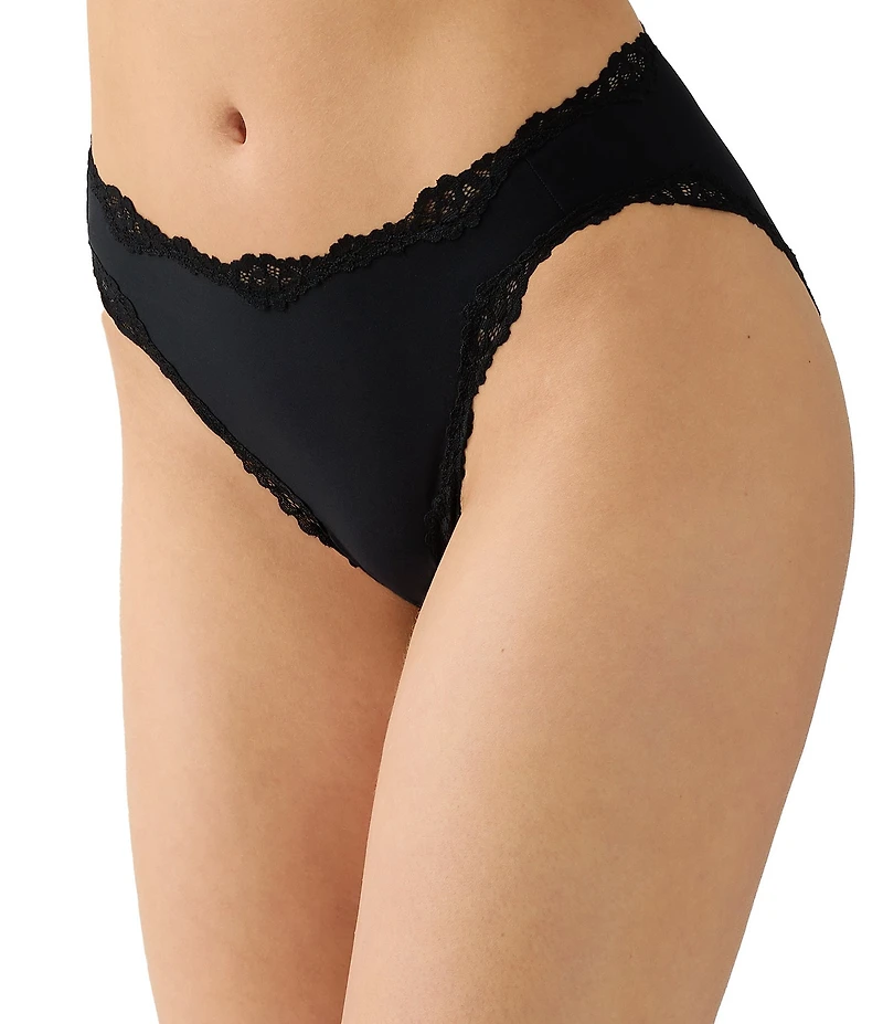 Wacoal b.tempt'd by Wacoal Future Foundation Soft Stretch Hi-Leg with Lace Panty