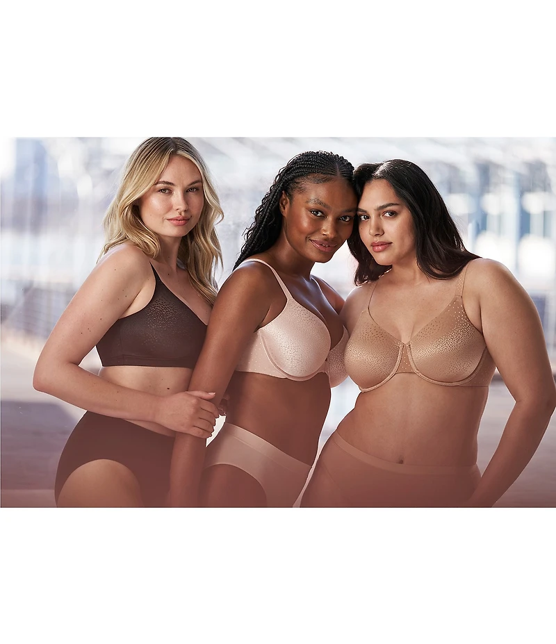 Wacoal Back Appeal® Dot Jacquard Underwire Bra