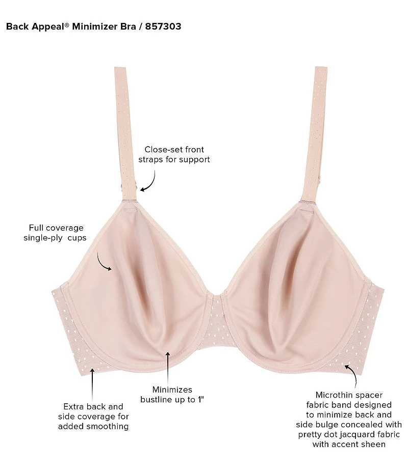 Wacoal Back Appeal® Minimizer Bra