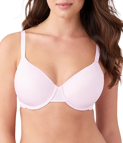 Wacoal Back Appeal™ Dot Jacquard Underwire U-Shape Back T-Shirt Full-Busted Bra