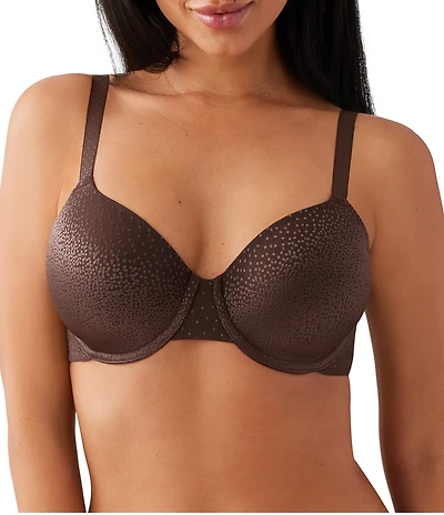 Wacoal Back Appeal™ Dot Jacquard Underwire U-Shape Back T-Shirt Full-Busted Bra