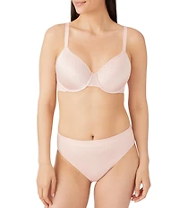 Wacoal Back Appeal™ Dot Jacquard Underwire U-Shape Back T-Shirt Full-Busted Bra