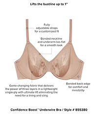 Wacoal Confidence Boost™ Seamless Underwire Ultimate Lift™ Bra