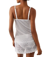 Wacoal Embrace Lace® Adjustable Strap Mesh Short Chemise
