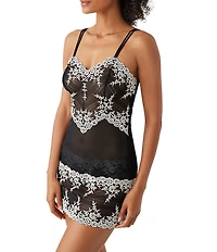 Wacoal Embrace Lace® Adjustable Strap Mesh Short Chemise