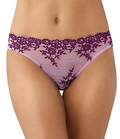 Wacoal Embrace Lace® Sheer Mesh Bikini Panty