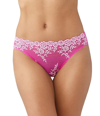 Wacoal Embrace Lace® Sheer Mesh Bikini Panty