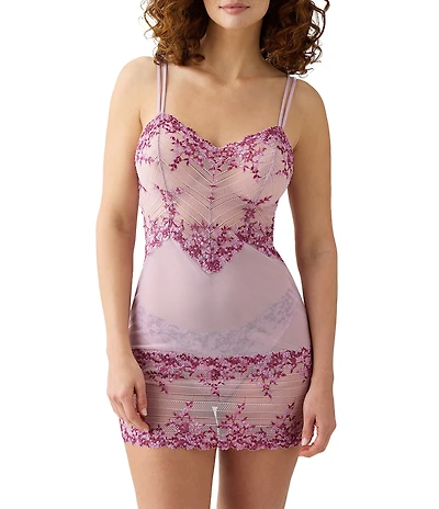Wacoal Embrace Lace® Adjustable Strap Mesh Short Chemise