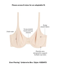 Wacoal Ever Flexing Seamless Underwire Bra