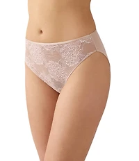 Wacoal Full Bloom Lace Hi-Cut Panty
