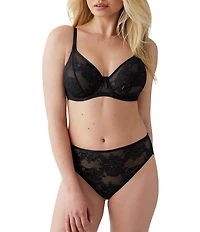 Wacoal Full Bloom Lace Hi-Cut Panty