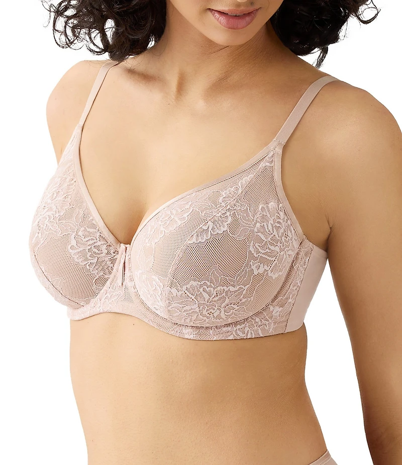 Wacoal Full Bloom Lace Lifting Underwire Bra