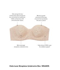 Wacoal Halo Convertible Strapless Underwire Bandeau