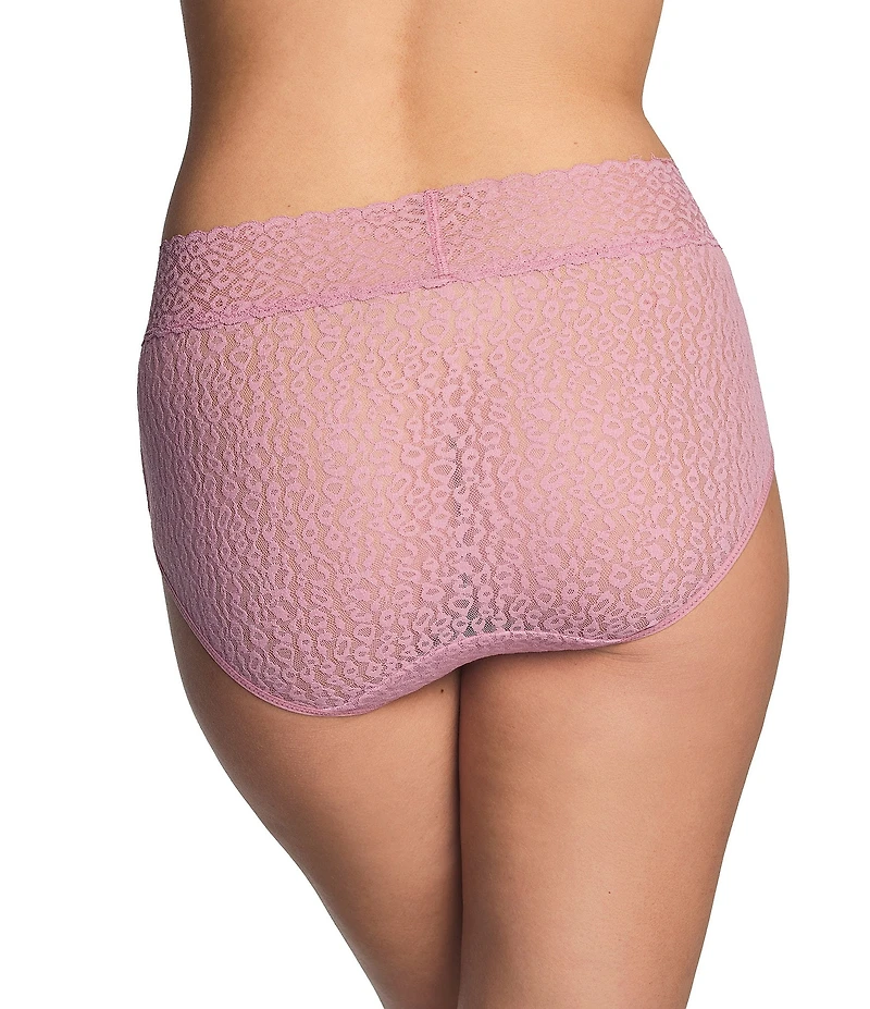 Wacoal High Bar™ Animal Print Lace Brief Panty