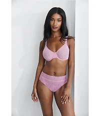 Wacoal High Bar™ Animal Print Lace Brief Panty