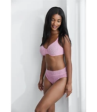 Wacoal High Bar™ Animal Print Lace Brief Panty