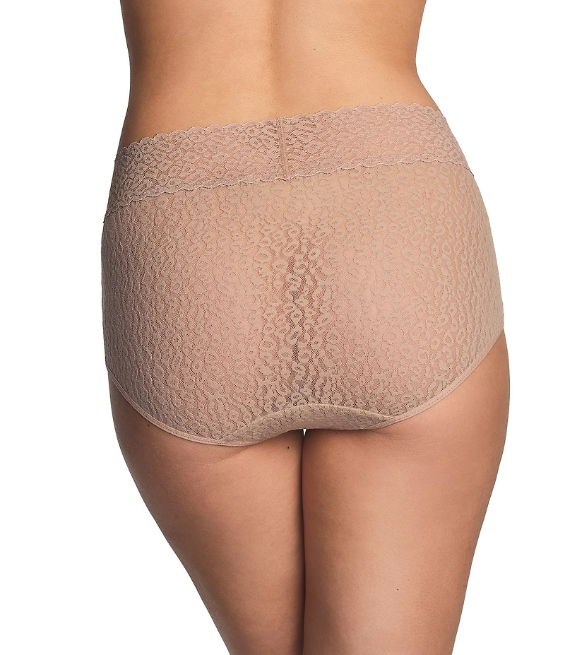 Wacoal High Bar™ Animal Print Lace Brief Panty