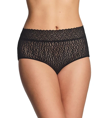 Wacoal High Bar™ Animal Print Lace Brief Panty
