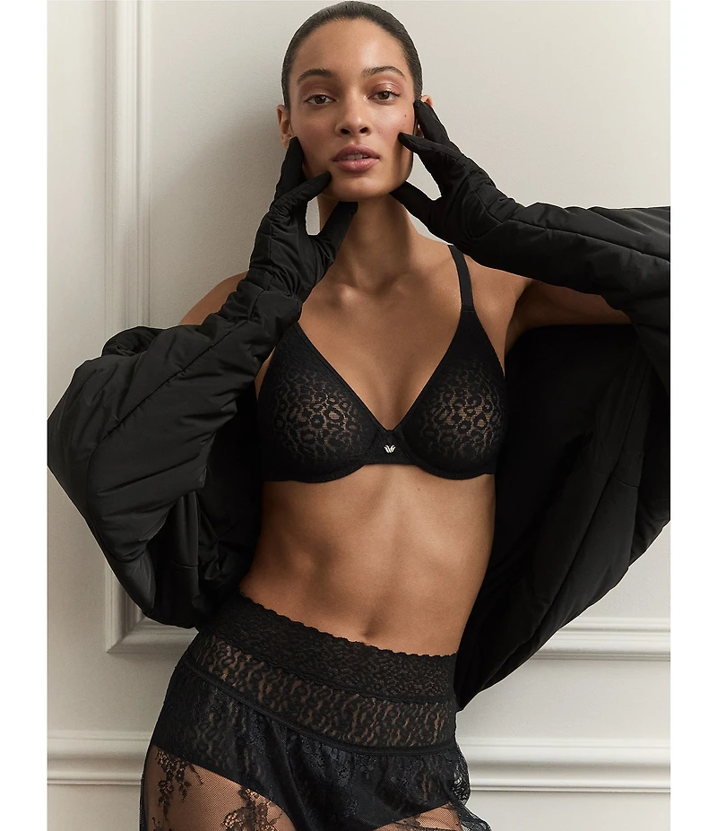 Wacoal High Bar™ Animal Print Lace Brief Panty