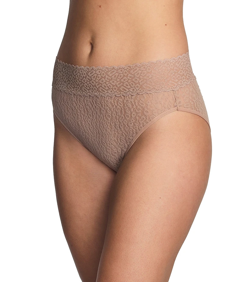 Wacoal High Bar™ Animal Print Lace Hi-Cut Panty