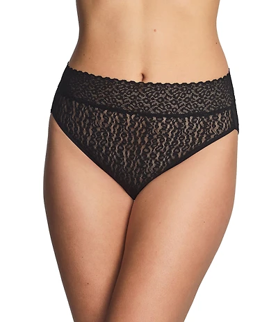 Wacoal High Bar™ Animal Print Lace Hi-Cut Panty