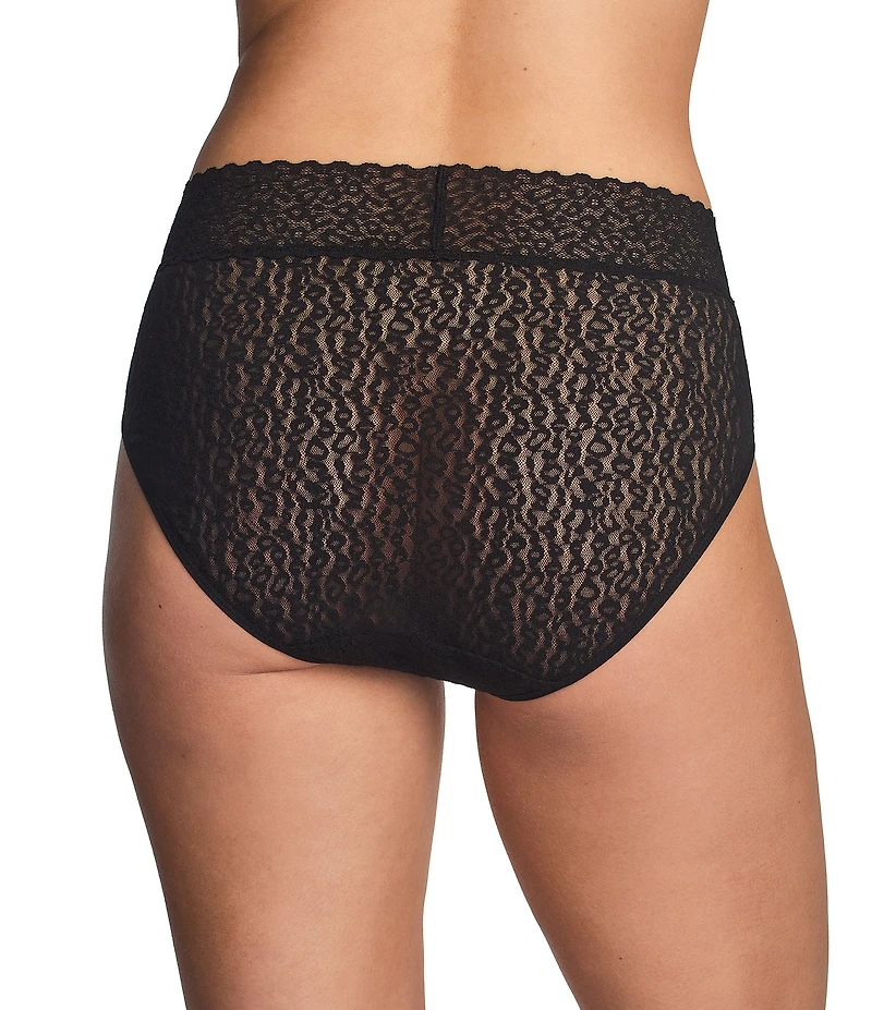 Wacoal High Bar™ Animal Print Lace Hi-Cut Panty