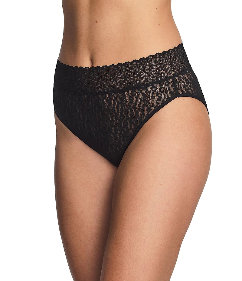 Wacoal High Bar™ Animal Print Lace Hi-Cut Panty