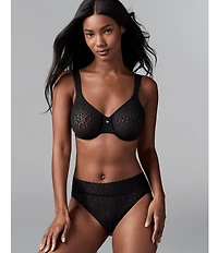 Wacoal High Bar™ Animal Print Lace Hi-Cut Panty