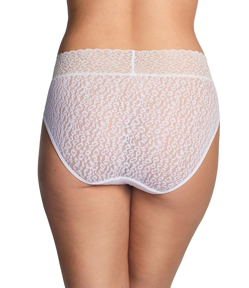 Wacoal High Bar™ Animal Print Lace Hi-Cut Panty