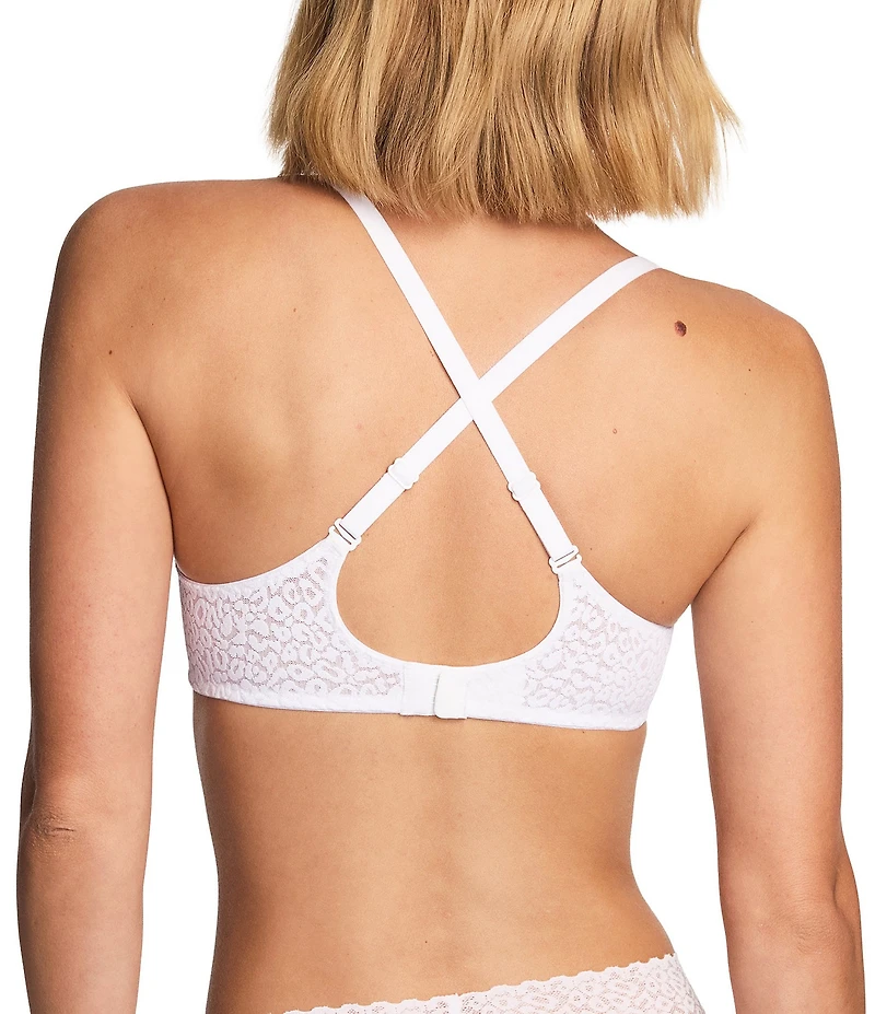 Wacoal High Bar™ Plunge Animal Print Lace Convertible Underwire