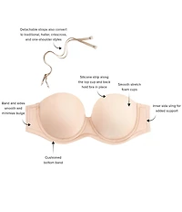 Wacoal Red Carpet™ Full-Busted Underwire Convertible Strapless Bra