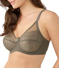 Wacoal Retro Chic Full Figure Underwire Lace Bra