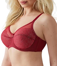 Wacoal Retro Chic Full Figure Underwire Lace Bra