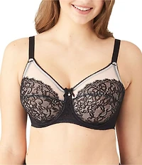 Wacoal Retro Chic Full Figure Underwire Lace Bra