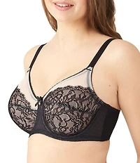 Wacoal Retro Chic Full Figure Underwire Lace Bra
