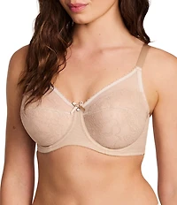 Wacoal Retro Chic Full Figure Underwire Lace Bra