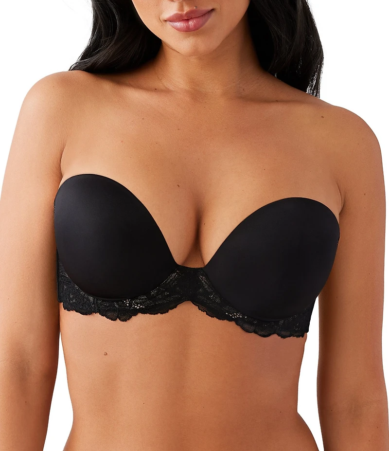 Wacoal Self-Assured Push-Up Strapless Convertible Plunge Bra