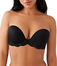 Wacoal Self-Assured Push-Up Strapless Convertible Plunge Bra