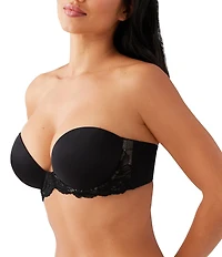 Wacoal Self-Assured Push-Up Strapless Convertible Plunge Bra