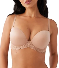 Wacoal Self-Assured Push-Up Strapless Convertible Plunge Bra