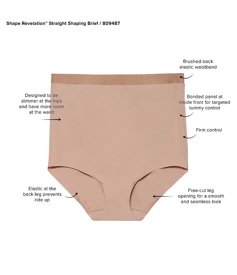 Wacoal Shape Revelation™ Straight Shaping Brief