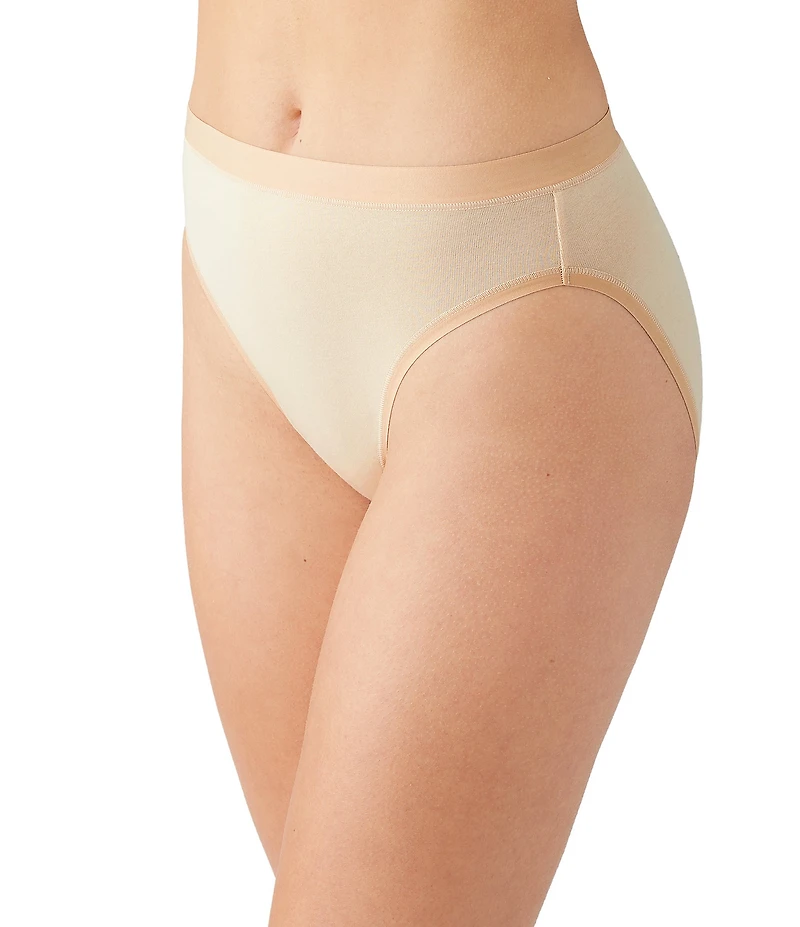 Wacoal Understated Ultra Thin Cotton Hi-Cut Panty