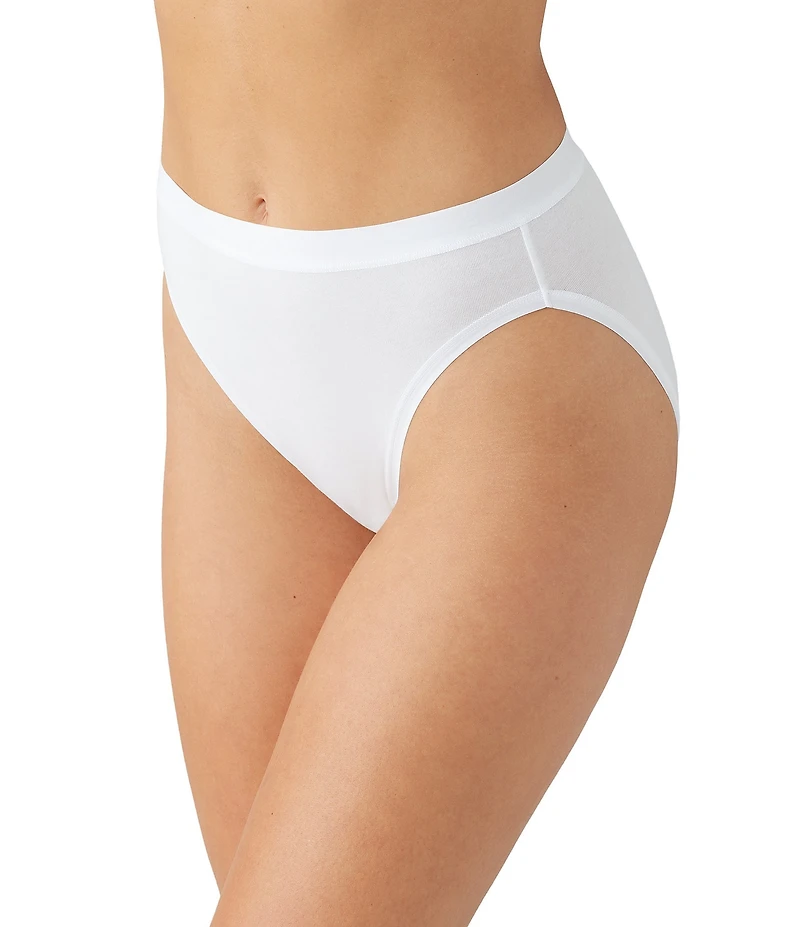 Wacoal Understated Ultra Thin Cotton Hi-Cut Panty