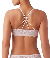 b.tempt'd by Wacoal Untamed Animal Lace Front-Closure Foam Cup T-Shirt Bra
