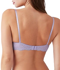 Wacoal Untamed Animal Lace Unlined Demi Underwire