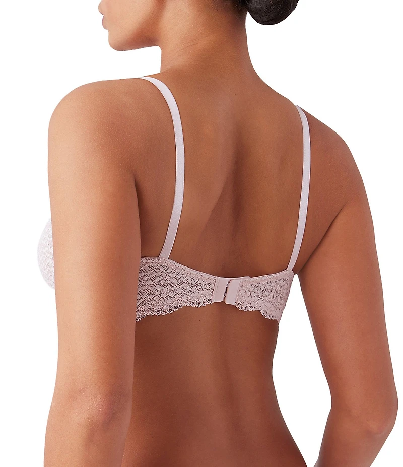Wacoal Untamed Animal Lace Unlined Demi Underwire