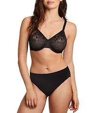 Wacoal Visual Effects Lace Underwire Full-Coverage Seamless Minimizer Bra