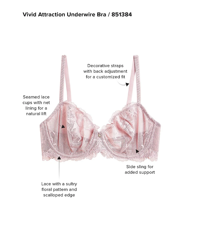 Wacoal Vivid Attraction Cut & Sewn Underwire Bra