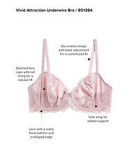 Wacoal Vivid Attraction Cut & Sewn Underwire Bra
