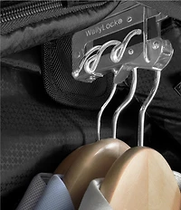 Wally Bags 45-inch Framed Garment Bag with Shoulder Strap and Multiple Accessory Pockets